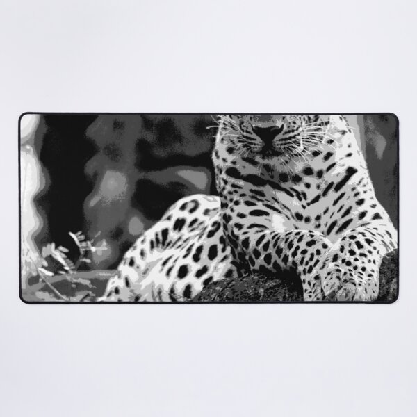 Item preview, Black and White Snow Leopard #16 designed and sold by KingdomWildlife.