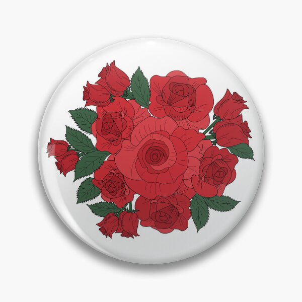 Item preview, Red Rose Bouquet designed and sold by NorahMaeDesigns.