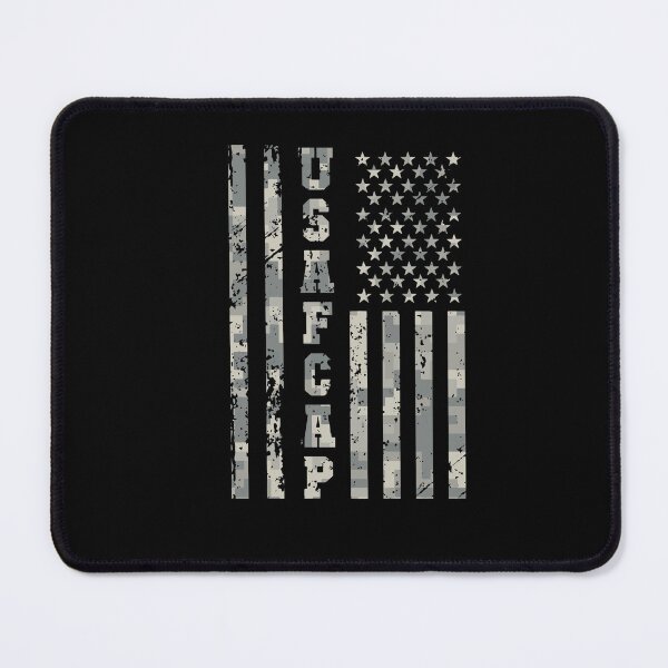 Item preview, USAFCAP Civil Air Patrol Camouflage Camo Awesome Patriotic Style USA Flag Distressed designed and sold by JROTCshop.