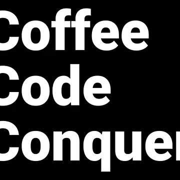 Artwork thumbnail, Coffee Code Conquer - funny - code - developer by codefree