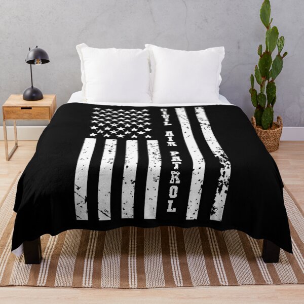 Item preview, Civil Air Patrol Awesome Patriotic Style USA Flag Distressed designed and sold by JROTCshop.