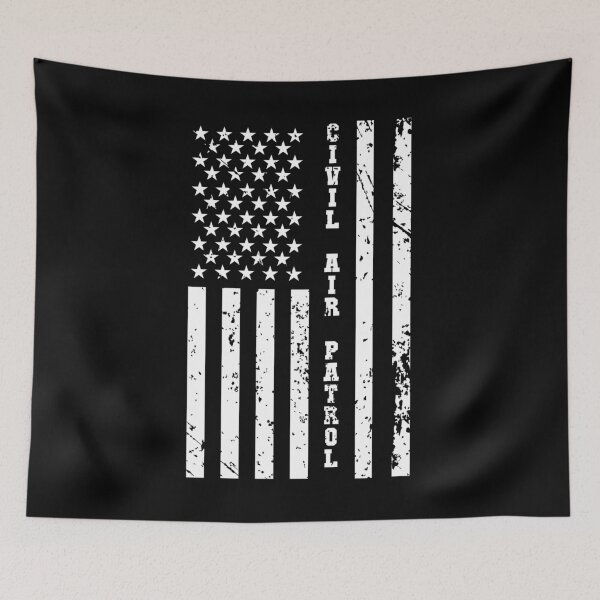 Item preview, Civil Air Patrol Awesome Patriotic Style USA Flag Distressed designed and sold by JROTCshop.