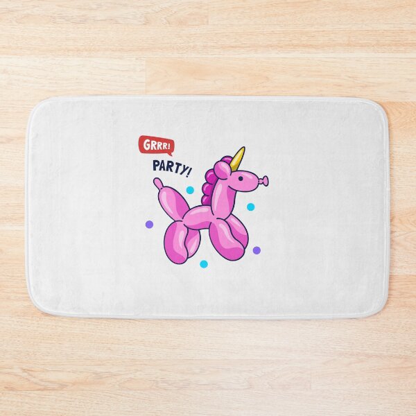 Item preview, Pink Party Balloon Dog - GRRR! designed and sold by PixelBadBunny.