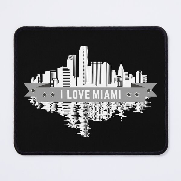 Item preview, Miami Skyline Silhouette - I Love Miami designed and sold by patriotwardrobe.