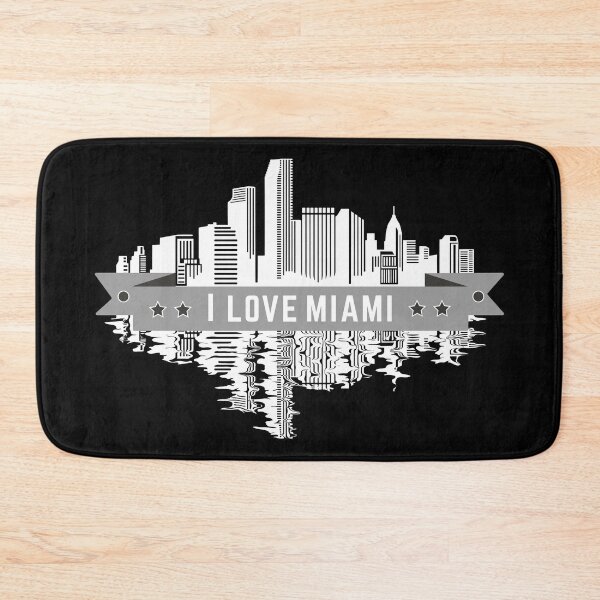 Item preview, Miami Skyline Silhouette - I Love Miami designed and sold by patriotwardrobe.