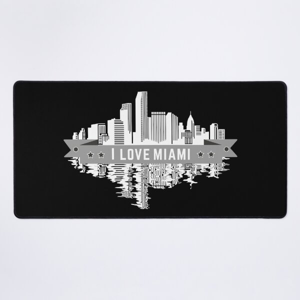 Item preview, Miami Skyline Silhouette - I Love Miami designed and sold by patriotwardrobe.