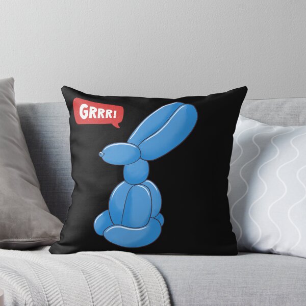 Item preview, Blue Party Balloon Dog - GRRR! designed and sold by PixelBadBunny.