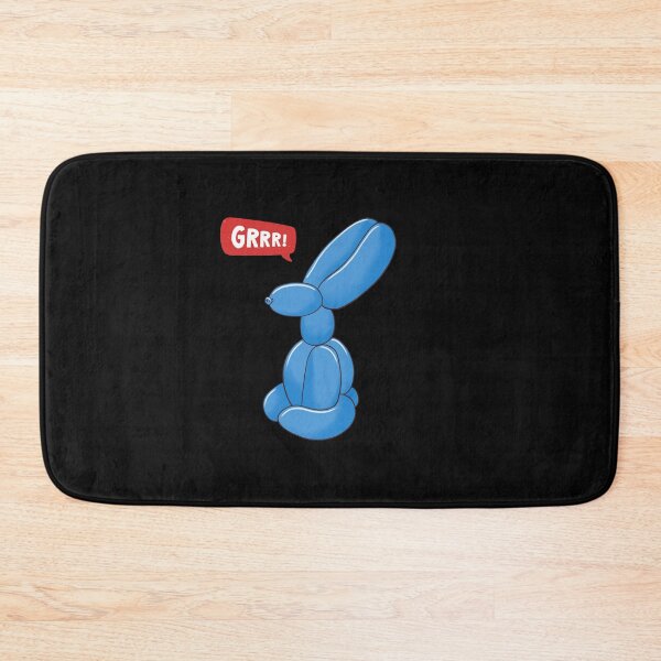 Item preview, Blue Party Balloon Dog - GRRR! designed and sold by PixelBadBunny.