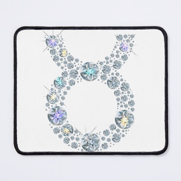 Item preview, Taurus Bull Symbol, Glam, Sparkle, Diamonds, Astrology, Abundance designed and sold by Alaska Magick.