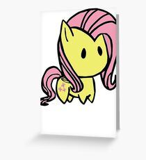 fluttershy Greeting Card