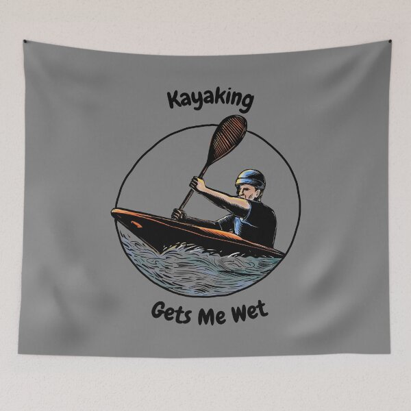 Item preview, Kayaking Gets Me Wet designed and sold by Tetsuya-Yui.