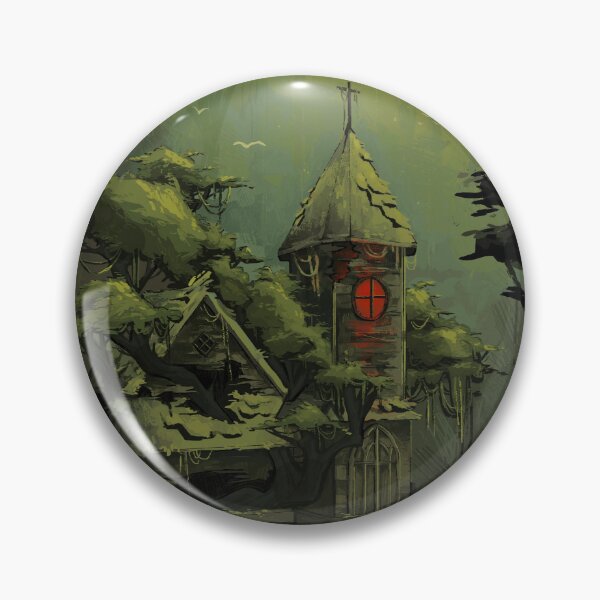 Item preview, Swamp Church designed and sold by PaigeBaileyArt.
