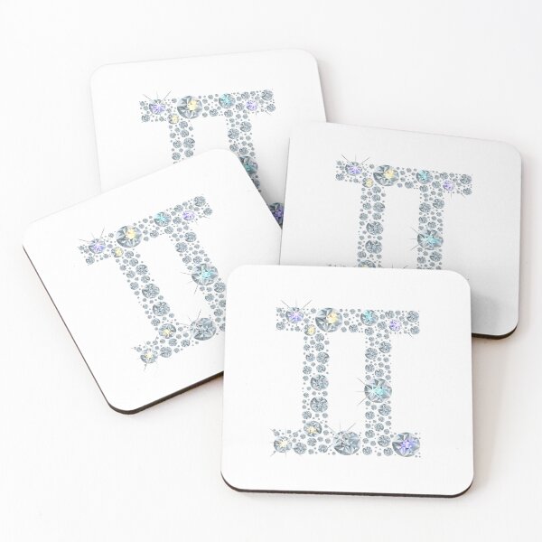 Item preview, Gemini Twins Symbol, Glam, Sparkle, Diamonds, Astrology, Abundance  designed and sold by Alaska Magick.