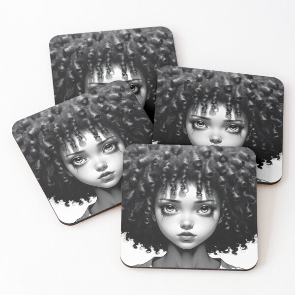 Item preview, Chica afro designed and sold by ramboe.