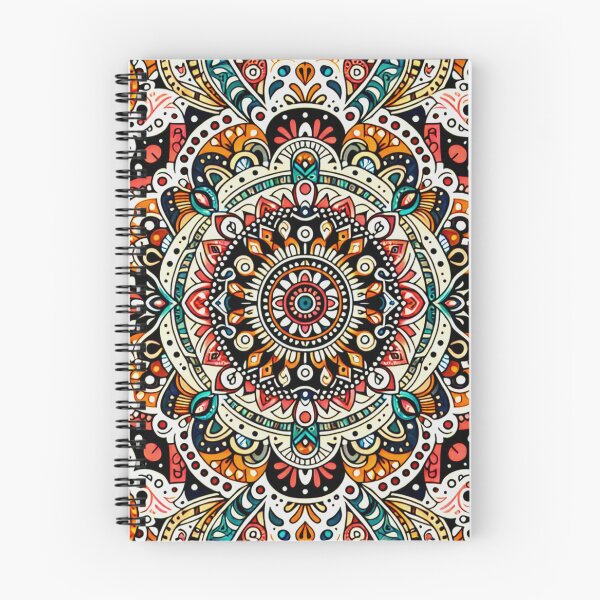 Item preview, Colorful Circular Mandala Pattern designed and sold by HippieFarms11.