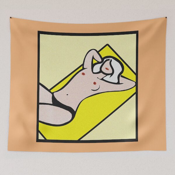 Item preview, Sunbathing Blonde designed and sold by njmclean.