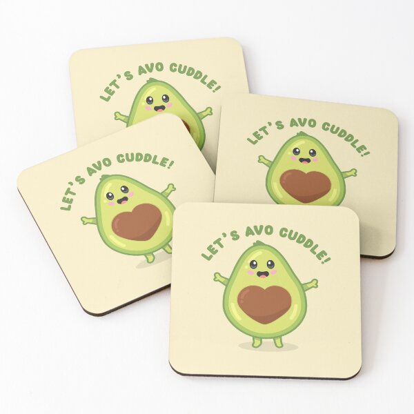 Item preview, Let's avo cuddle! - cute avocado designed and sold by messy-nessie.