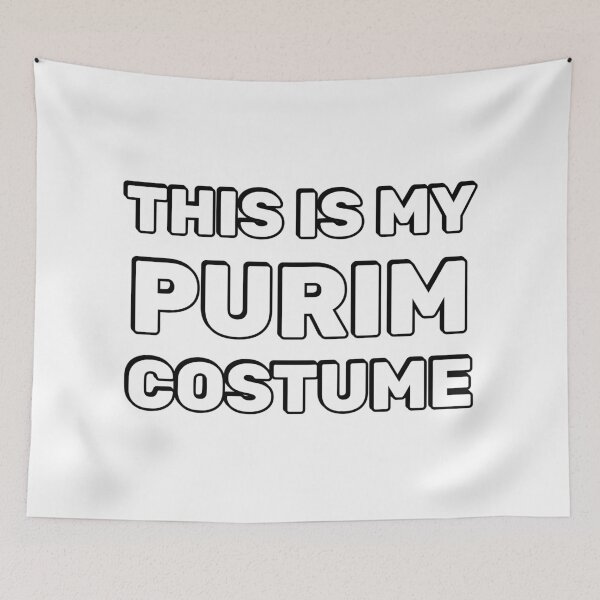 Item preview, THIS IS MY PURIM COSTUME designed and sold by Inspirationmotivation.