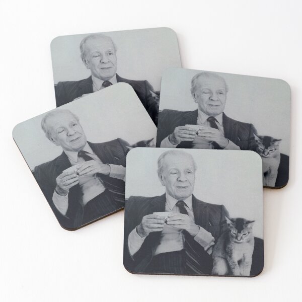 Item preview, Borges and Cat designed and sold by YesterdayBlues.