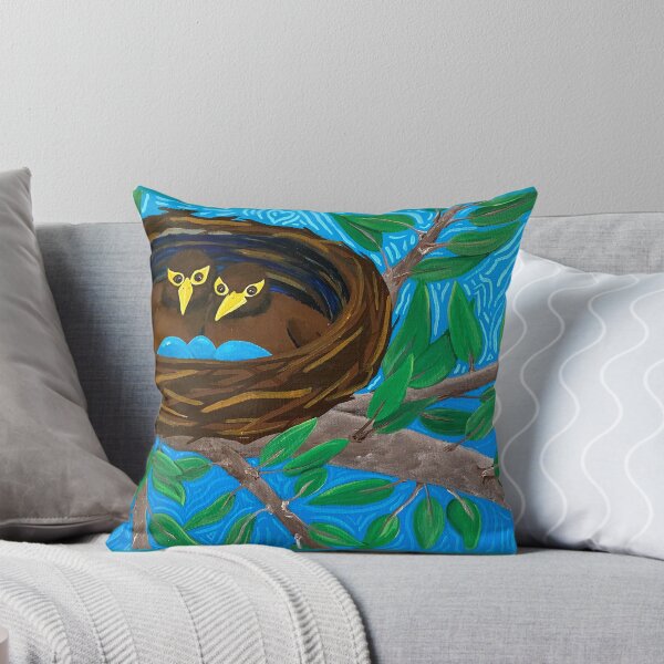 Item preview, Nesting Mynas designed and sold by Marcene Ogawa.