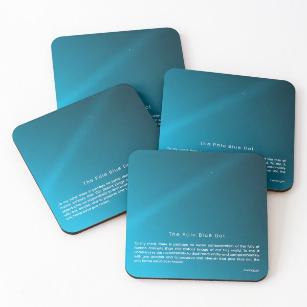 Item preview, Carl Sagan Quote Pale Blue Dot Astronomy Artwork designed and sold by kakarikihill.