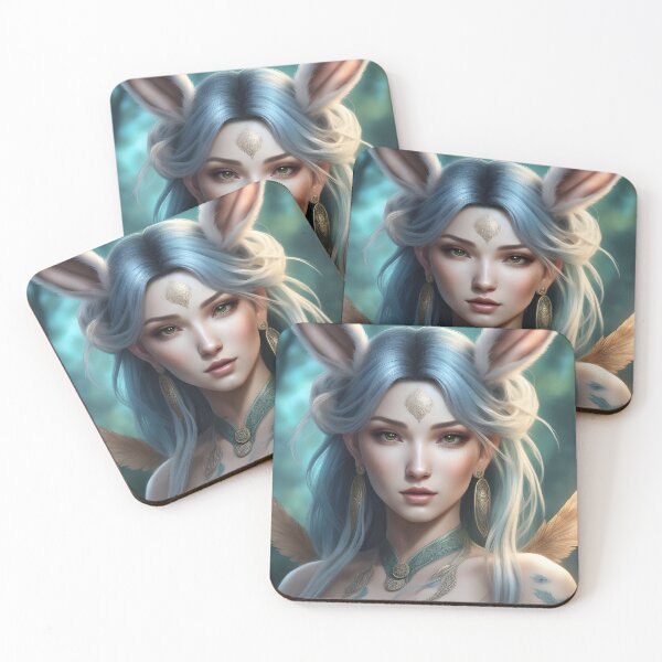 Item preview, white witch bunny women designed and sold by richard ely.