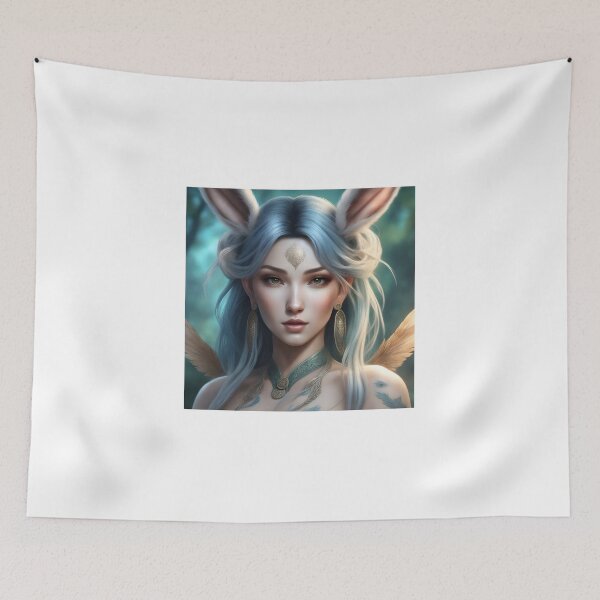 Item preview, white witch bunny women designed and sold by richard ely.