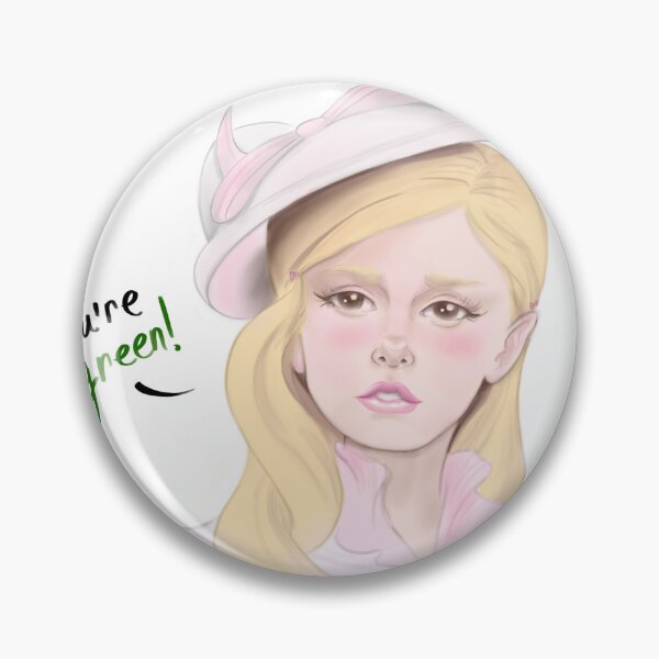 Item preview, Glinda "you´re Green!" from Wicked Movie designed and sold by gigicdraws.
