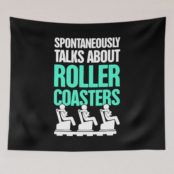 Item preview, Roller Coaster Theme Park Thrill Ride designed and sold by Jam Jar.