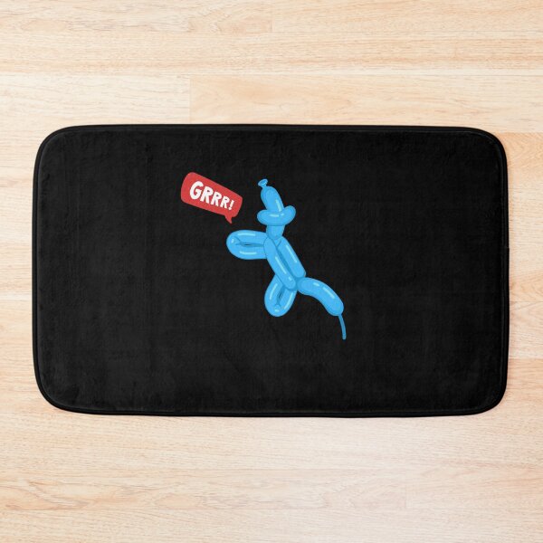 Item preview, Blue Party Balloon Dog - GRRR! designed and sold by PixelBadBunny.