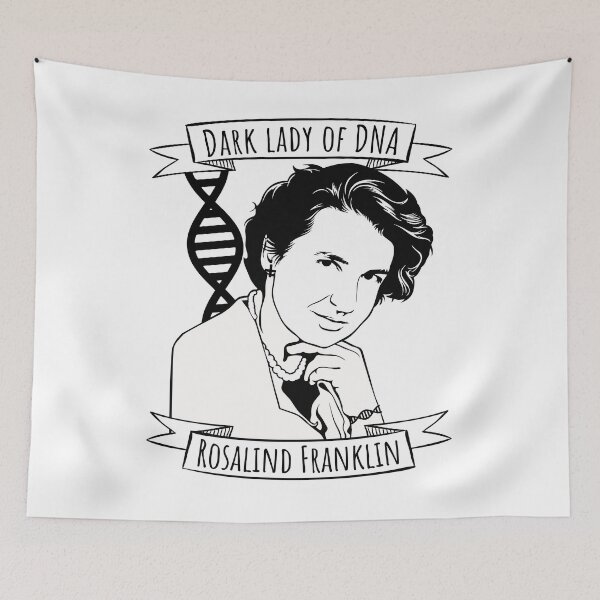 Item preview, Rosalind Franklin designed and sold by Shecience.