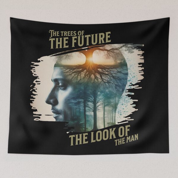 Item preview, Binary Landscapes: The Intangible Fusion of Man and Tree designed and sold by Artedig.
