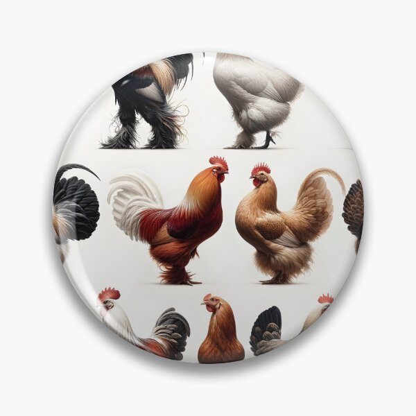 Item preview, Hens, chickens, rustic designed and sold by Art-Babble.