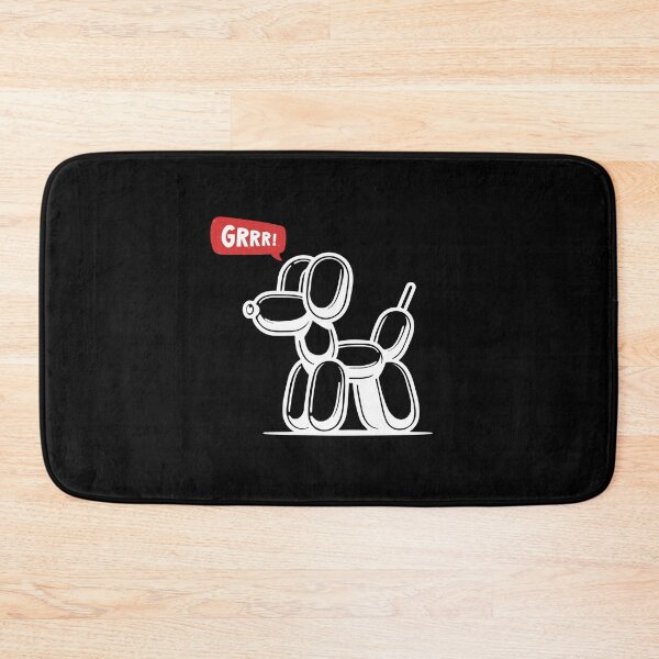 Item preview, White Party Balloon Dog - GRRR! designed and sold by PixelBadBunny.