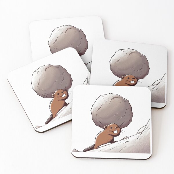 Item preview, Sisyphus The Beaver designed and sold by LemuellTrends.