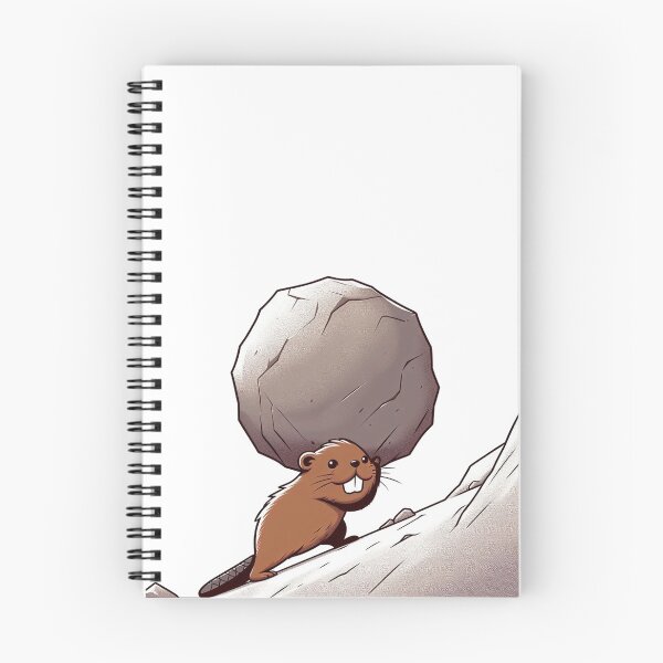 Item preview, Sisyphus The Beaver designed and sold by LemuellTrends.