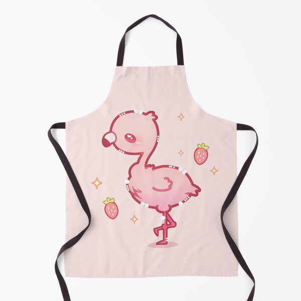 Item preview, Strawberry Flamingo Art Print designed and sold by Unmeiartist.