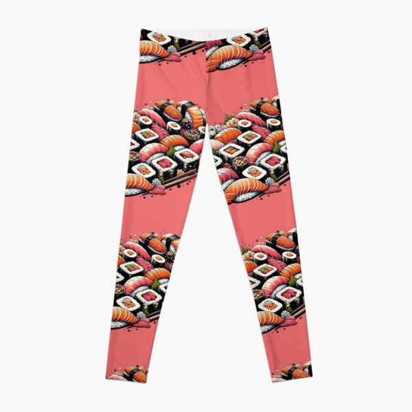 Coho Salmon Capri Leggings