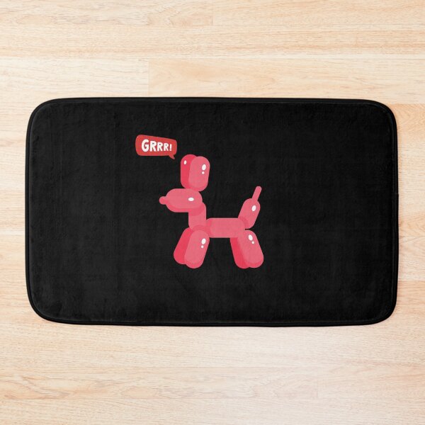 Item preview, Red Hot Party Balloon Dog - GRRR! designed and sold by PixelBadBunny.