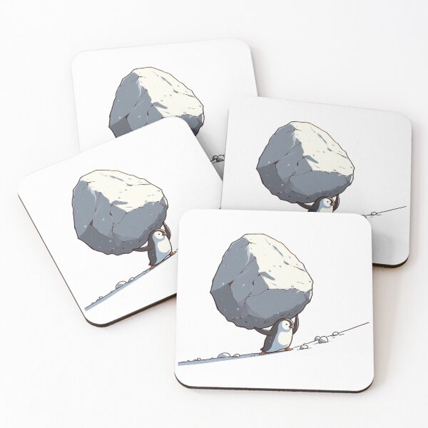 Item preview, Sisyphus The Penguin designed and sold by LemuellTrends.