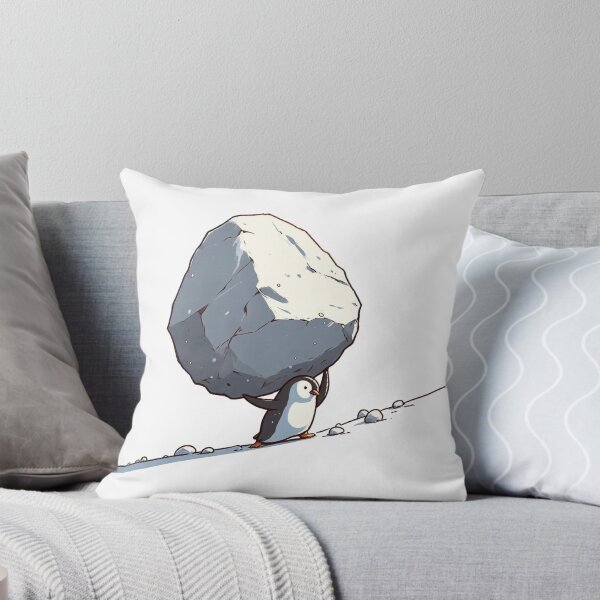 Item preview, Sisyphus The Penguin designed and sold by LemuellTrends.