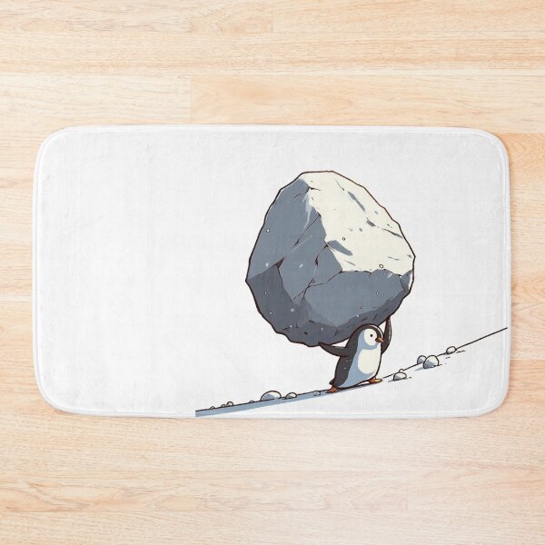 Item preview, Sisyphus The Penguin designed and sold by LemuellTrends.