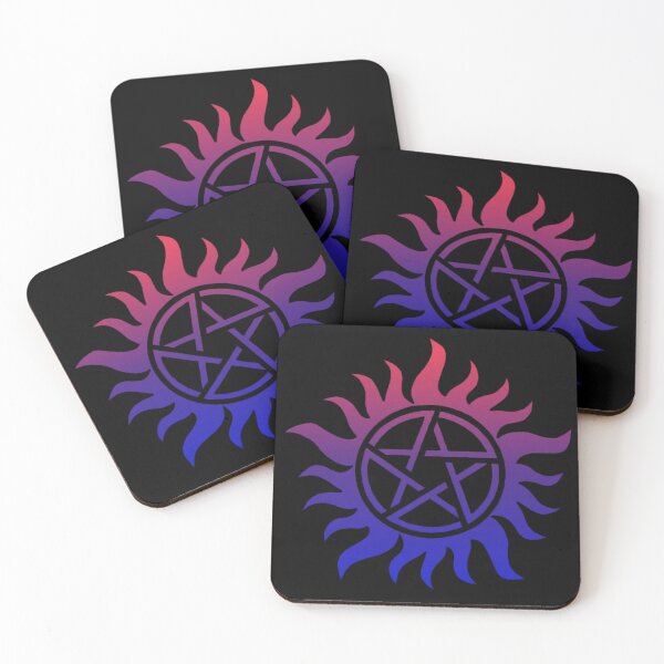Item preview, Supernatural Ombré Anti-Possession designed and sold by fangtasticprint.