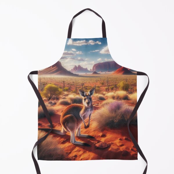 Item preview, Wilderness Leaper - Kangaroo's Energetic Jumps Through the Outback Horizon designed and sold by ProgressMagnet.