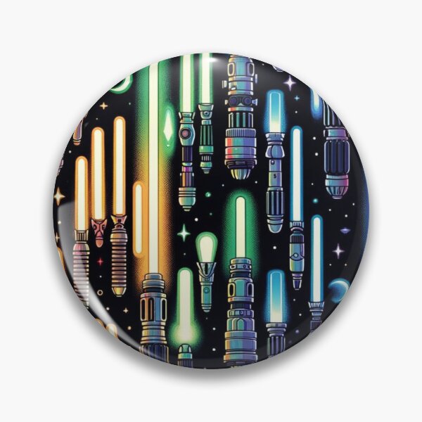 Item preview, Galactic Rainbow Lightsaber Array designed and sold by Merchbes.