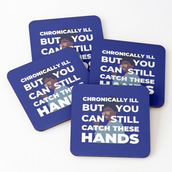 Item preview, Chronically ill but  - blue designed and sold by SadTea-Longhaul.