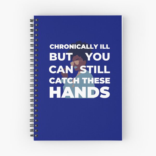 Item preview, Chronically ill but  - blue designed and sold by SadTea-Longhaul.