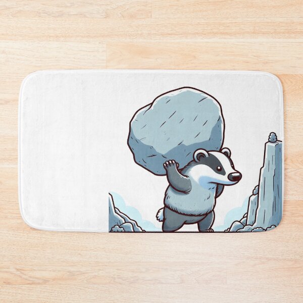 Item preview, Sisyphus The Badger designed and sold by LemuellTrends.