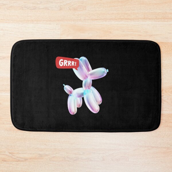 Item preview, Disco Bubble Party Balloon Dog - GRRR! designed and sold by PixelBadBunny.