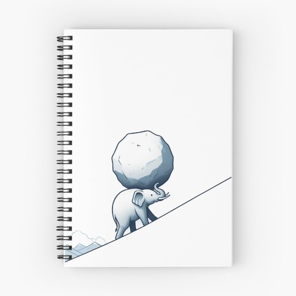 Item preview, Sisyphus The Elephant designed and sold by LemuellTrends.